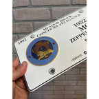 Concour D'elegance Meadow Brook Hall Porcelain License Plate 1952 MG Morgan