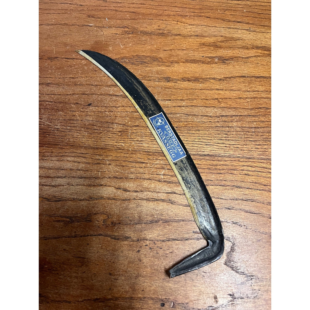 Vintage Miniature Salesman Sample Scythe Blade 13" Sweden Bergstadlja Kvassegg