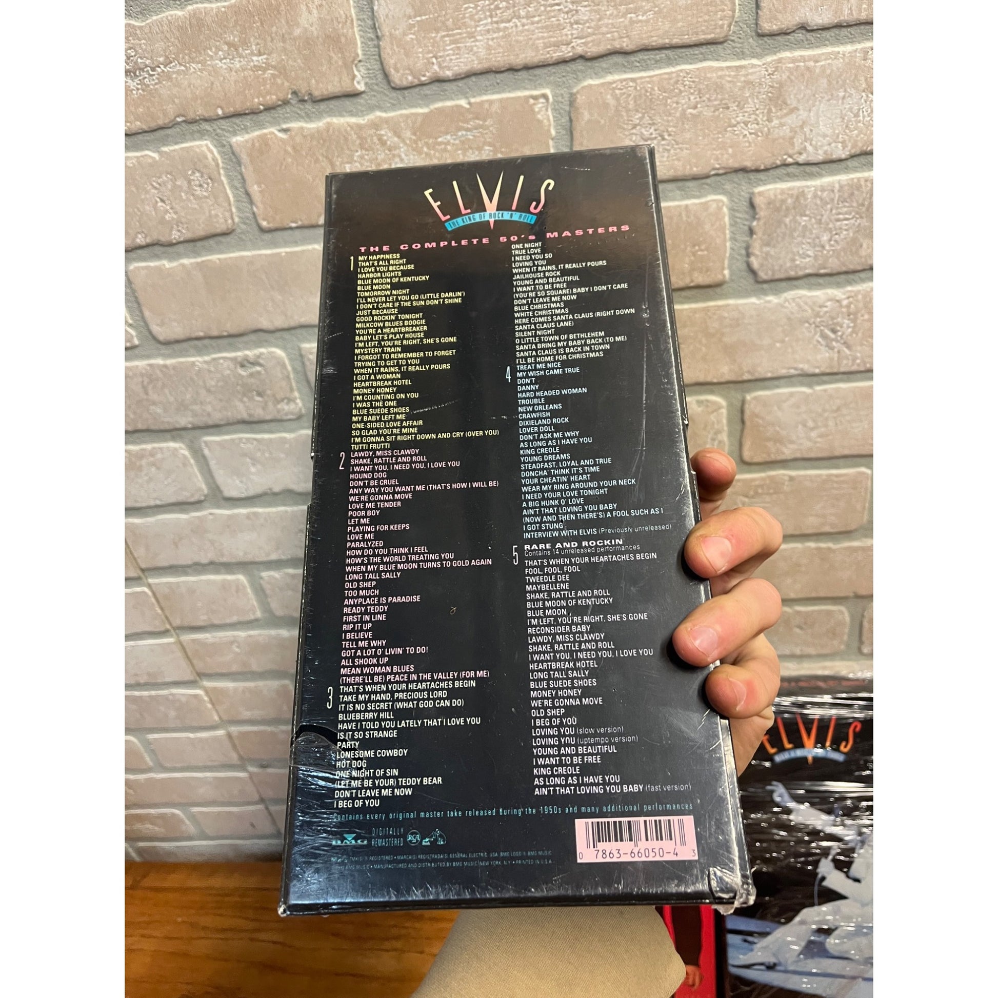 Elvis Essentials 50s, 60s, 70s, Collection Lot (3) Cassette Tapes Box set