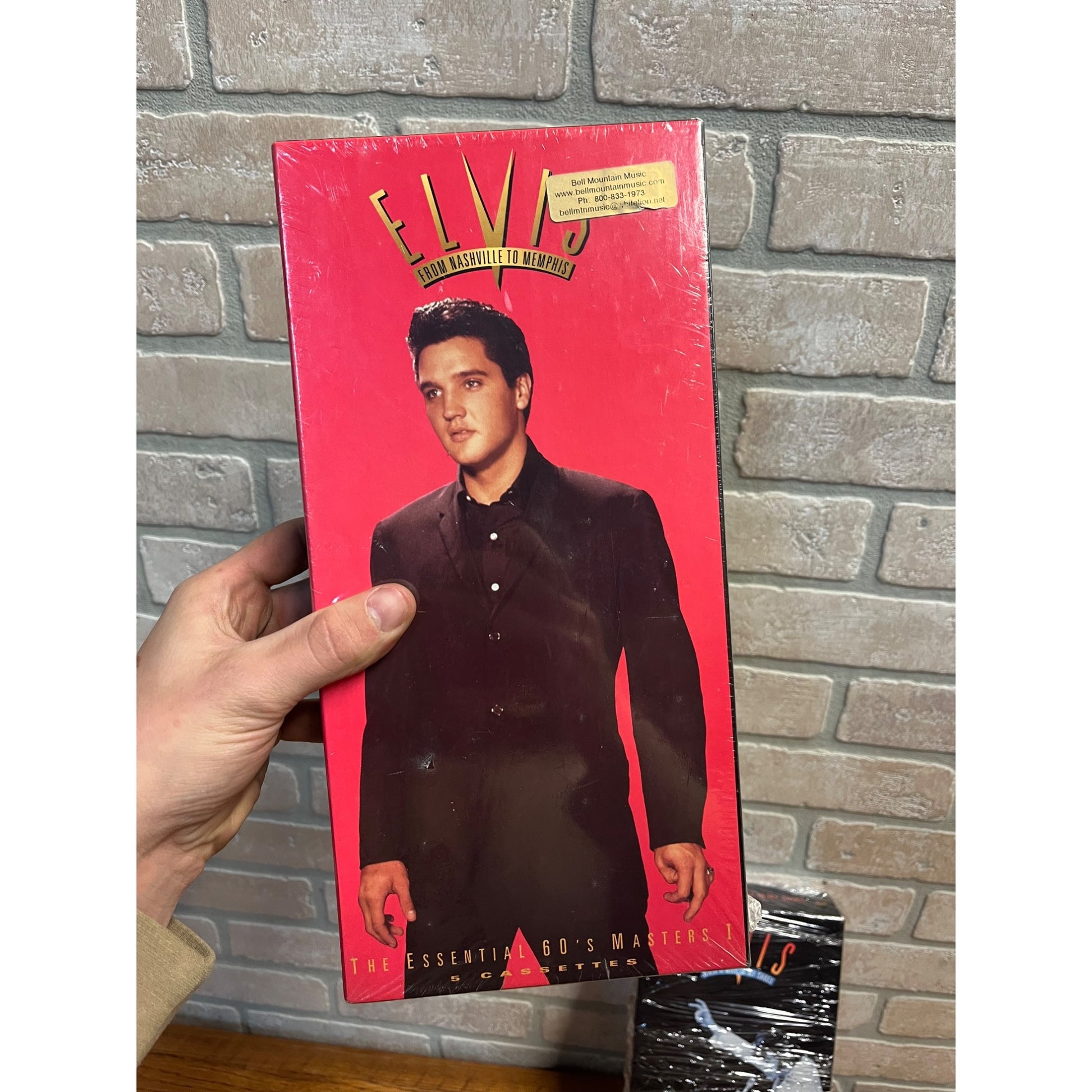 Elvis Essentials 50s, 60s, 70s, Collection Lot (3) Cassette Tapes Box set