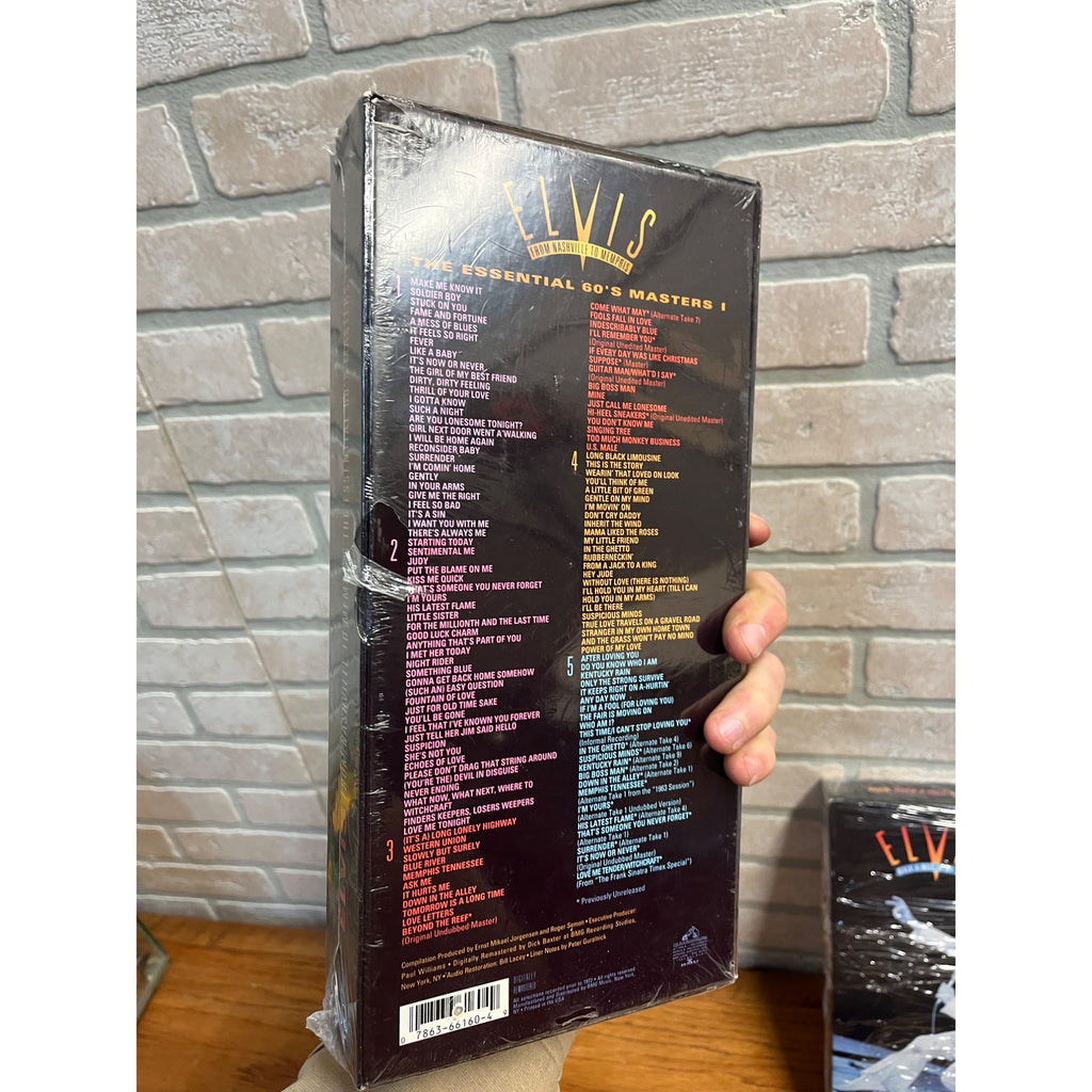 Elvis Essentials 50s, 60s, 70s, Collection Lot (3) Cassette Tapes Box set