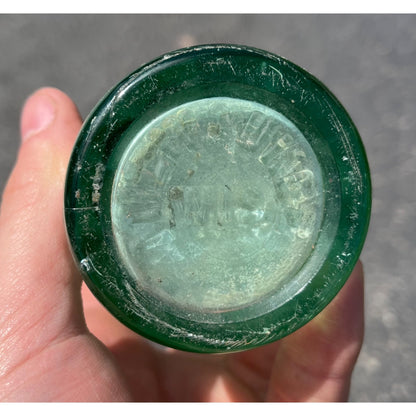 Antique Coca-Cola Coke Glass Bottle Hobbleskirt Dec 25 1923 Milwaukee WI