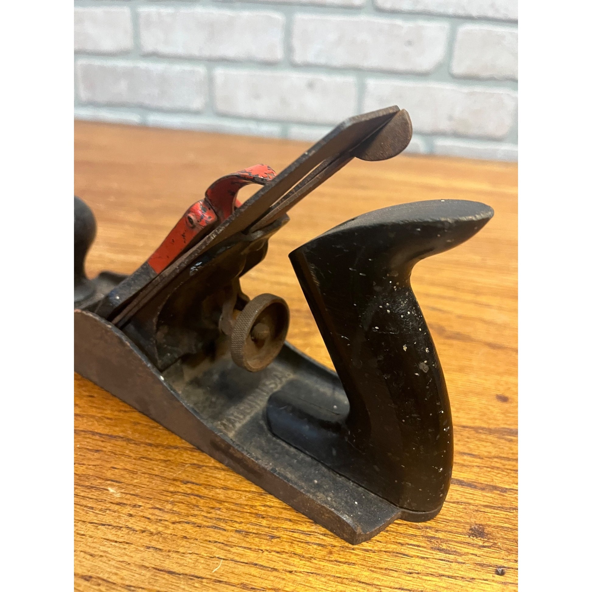 Vintage Miller Falls Mohawk-Shelburne Bench Plane Smooth Base 9 1/2" Tool