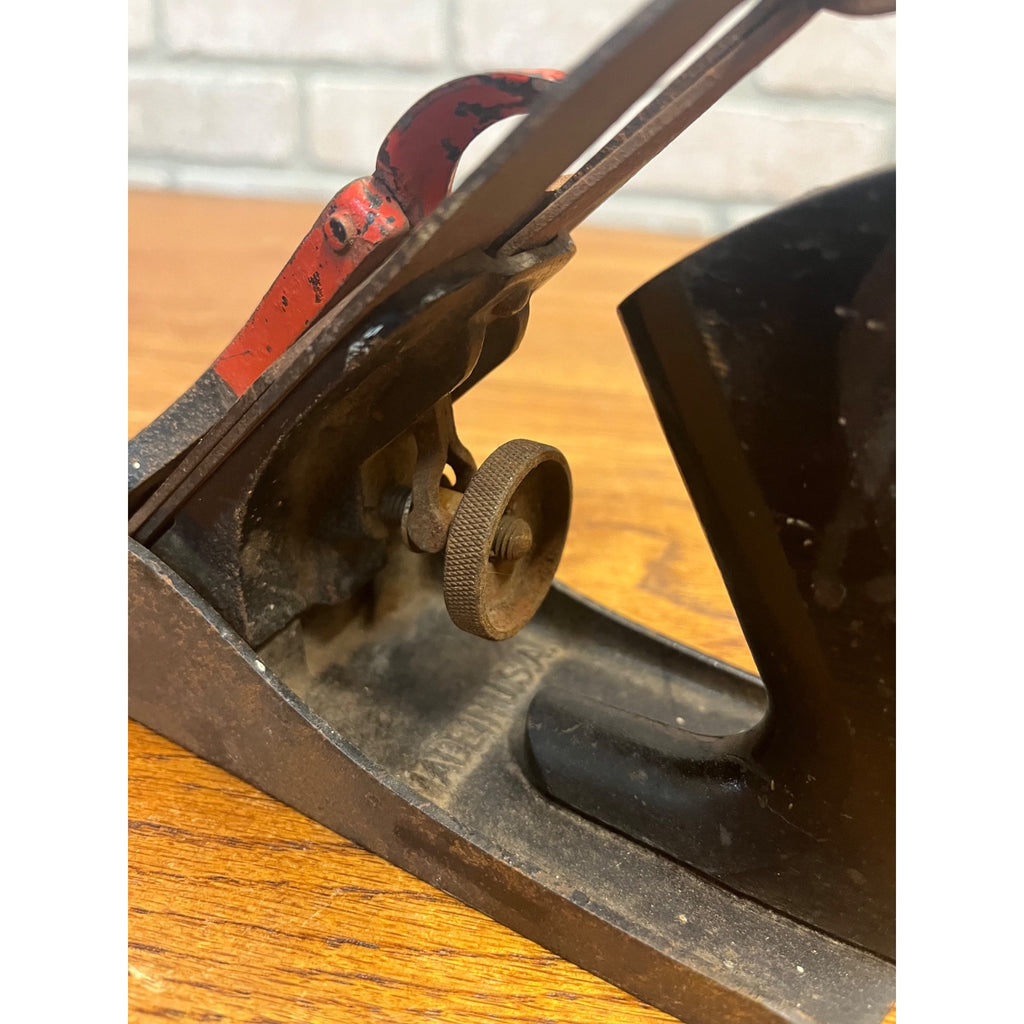 Vintage Miller Falls Mohawk-Shelburne Bench Plane Smooth Base 9 1/2" Tool