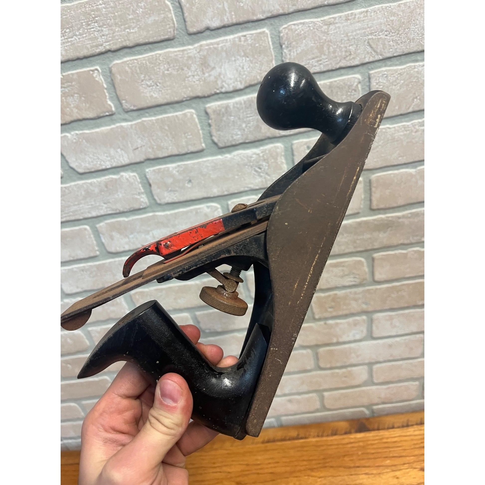 Vintage Miller Falls Mohawk-Shelburne Bench Plane Smooth Base 9 1/2" Tool