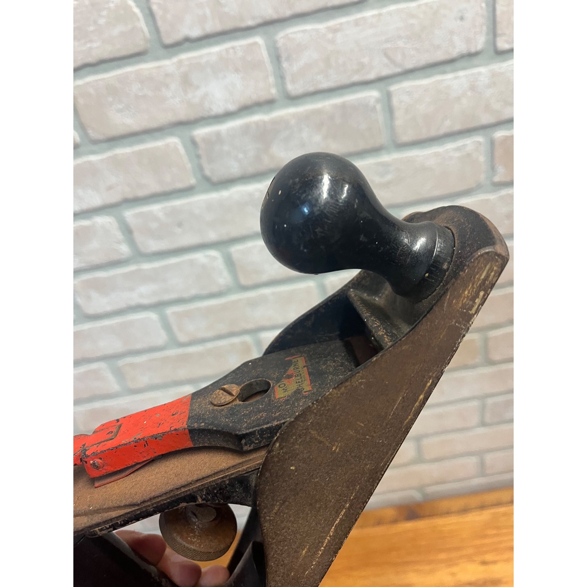 Vintage Miller Falls Mohawk-Shelburne Bench Plane Smooth Base 9 1/2" Tool