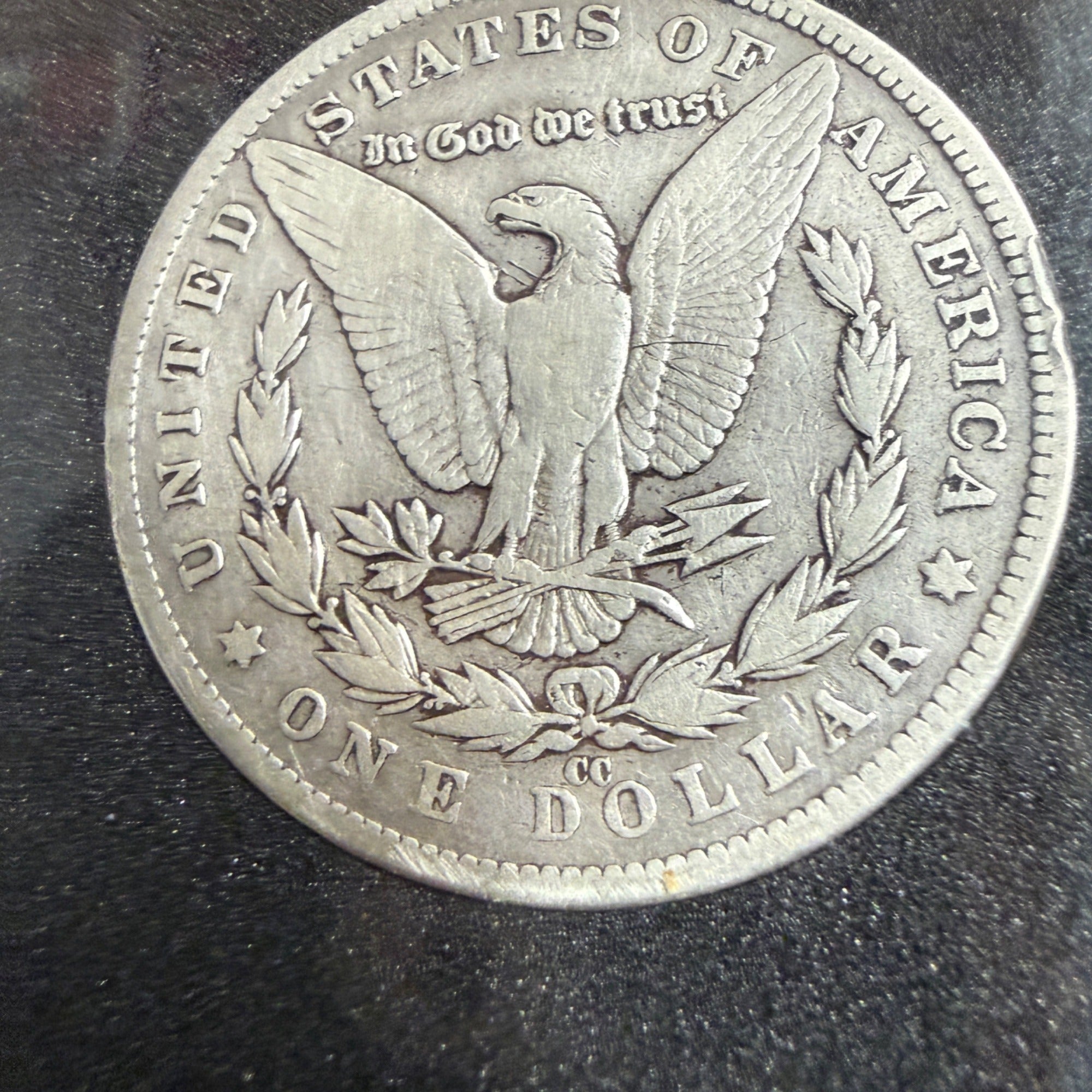 1882-CC Morgan Silver Dollar Coin Fine Very Fine Condition Circulated