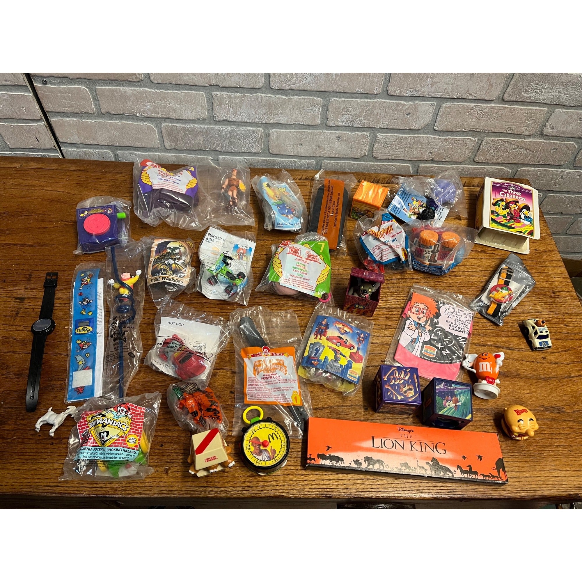 Vintage McDonalds Happy Meal Toys Misc Lot Burger King Dairy Queen Huge Lot NEW