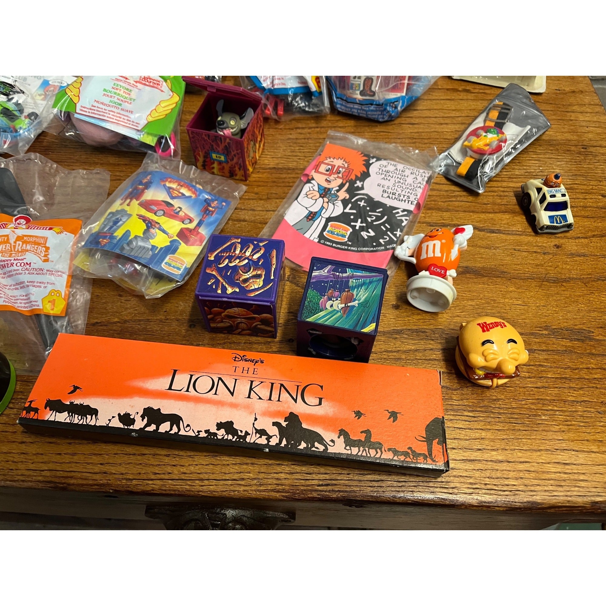 Vintage McDonalds Happy Meal Toys Misc Lot Burger King Dairy Queen Huge Lot NEW