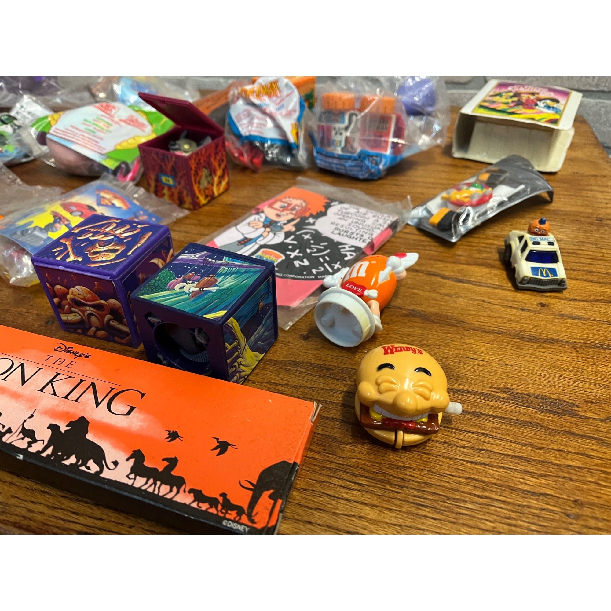 Vintage McDonalds Happy Meal Toys Misc Lot Burger King Dairy Queen Huge Lot NEW