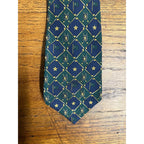 Vintage Tommy Hilfiger Woven Silk Men's Luxury Neck Tie 58" Golf Clubs + Stars