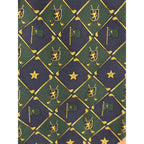 Vintage Tommy Hilfiger Woven Silk Men's Luxury Neck Tie 58" Golf Clubs + Stars