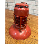 Vintage Dietz No 40. Red Glass Traffic  Gard Railroad Lantern