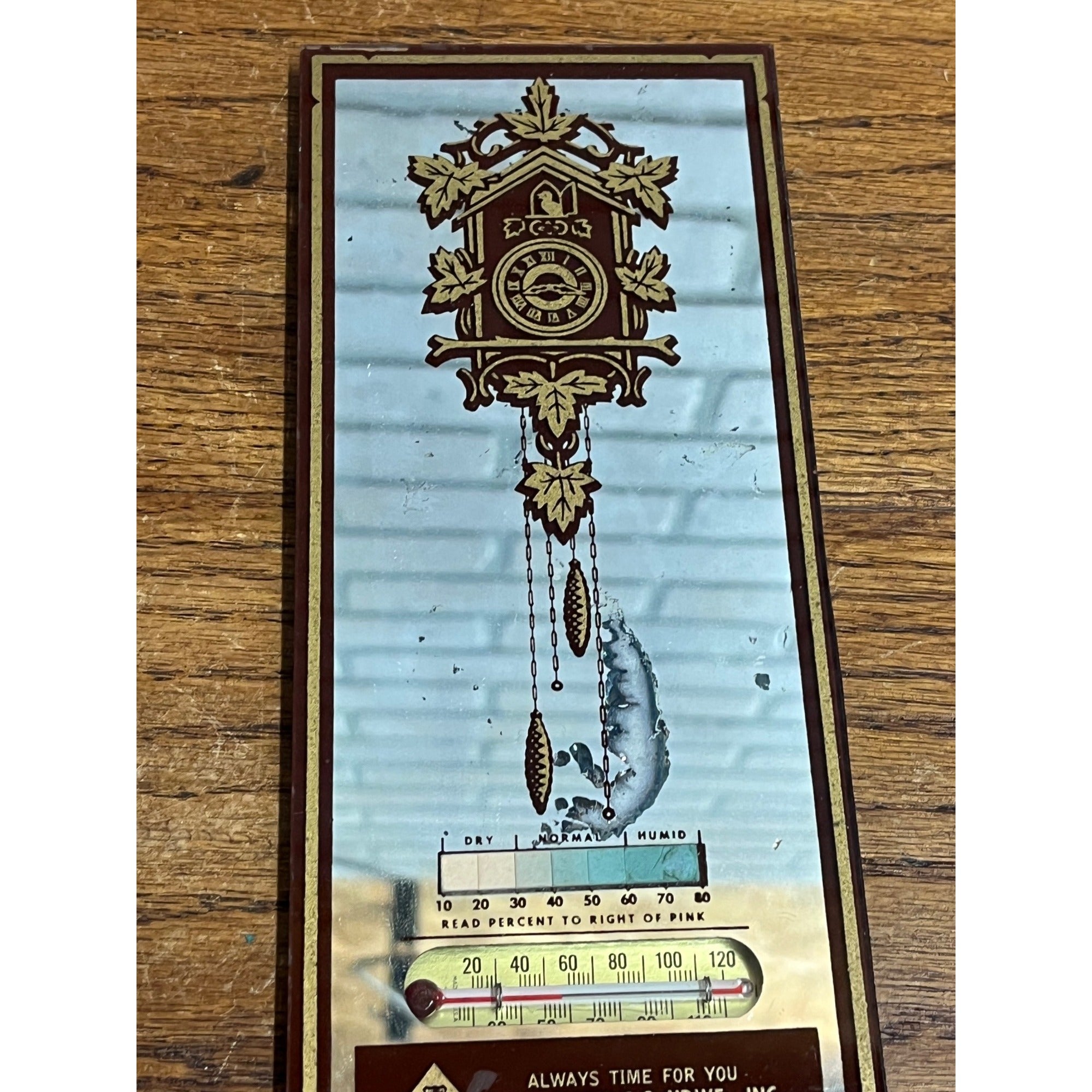 Vintage Phillips 66 Station Advertising Sign Thermometer Randolph Wis Wisconsin