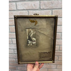 Vintage State Bank of Yates Montana Advertising Calendar Sign Kittens Cats Photo