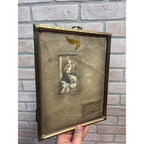 Vintage State Bank of Yates Montana Advertising Calendar Sign Kittens Cats Photo