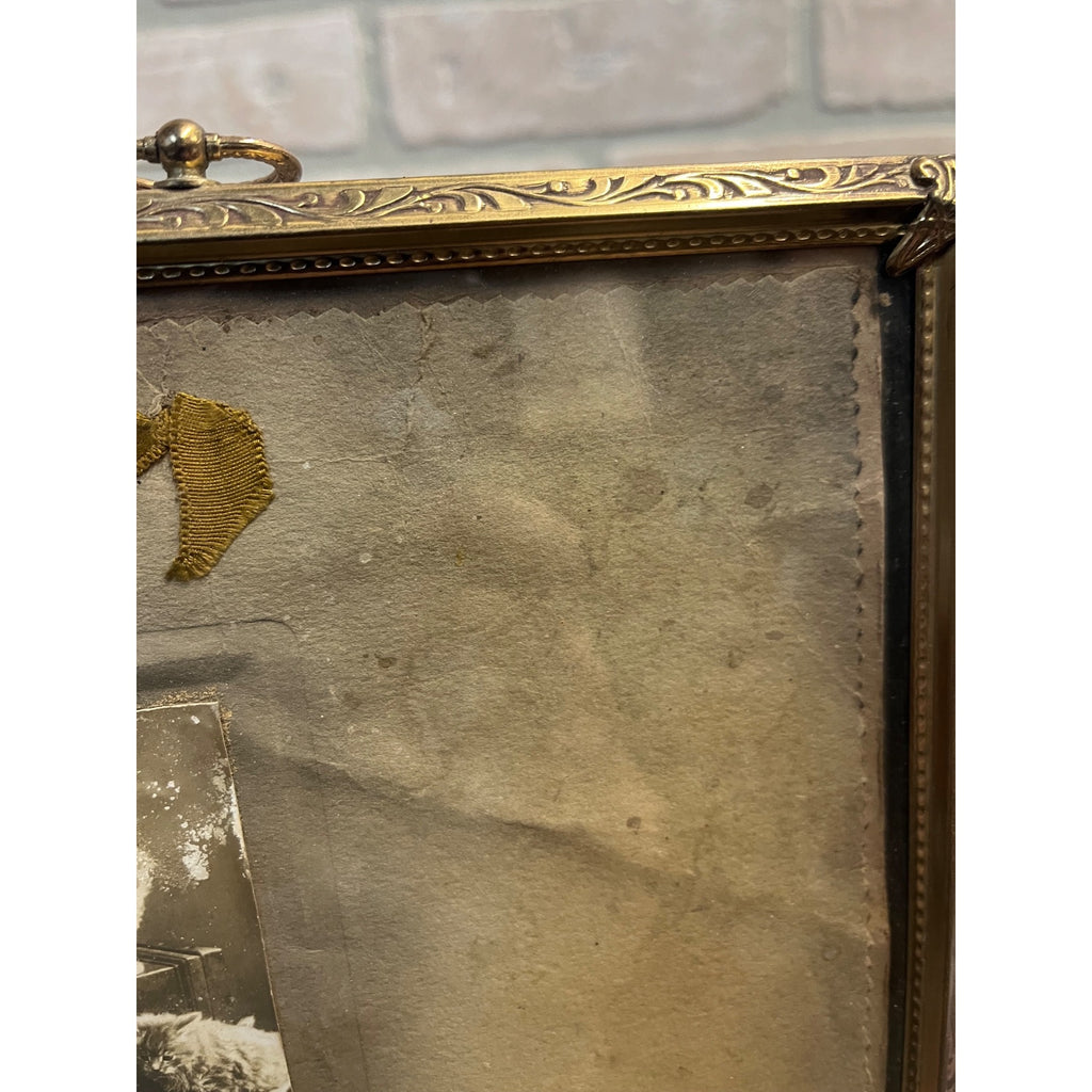 Vintage State Bank of Yates Montana Advertising Calendar Sign Kittens Cats Photo