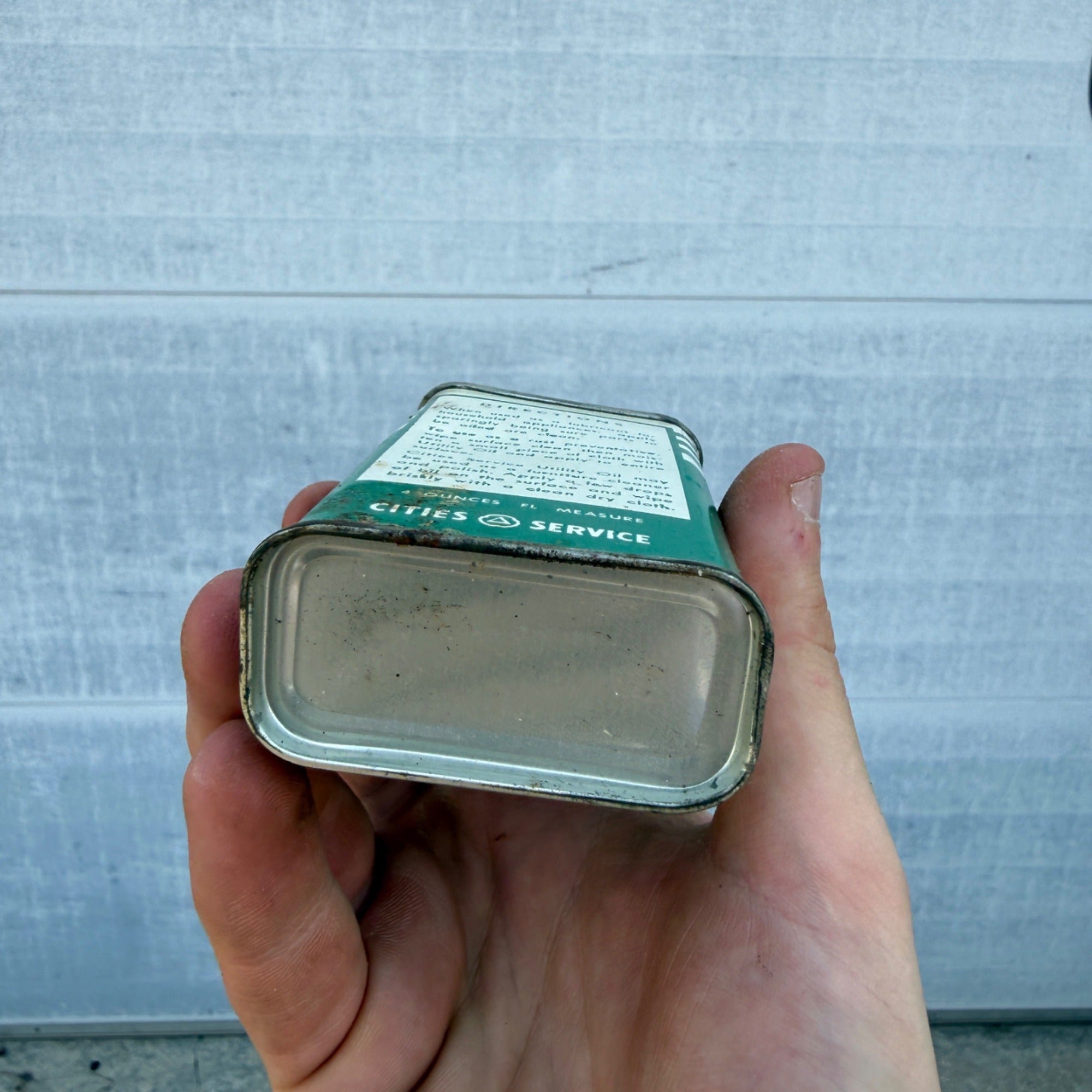 Vintage Cities Service Utility Oil Hand Oil Can