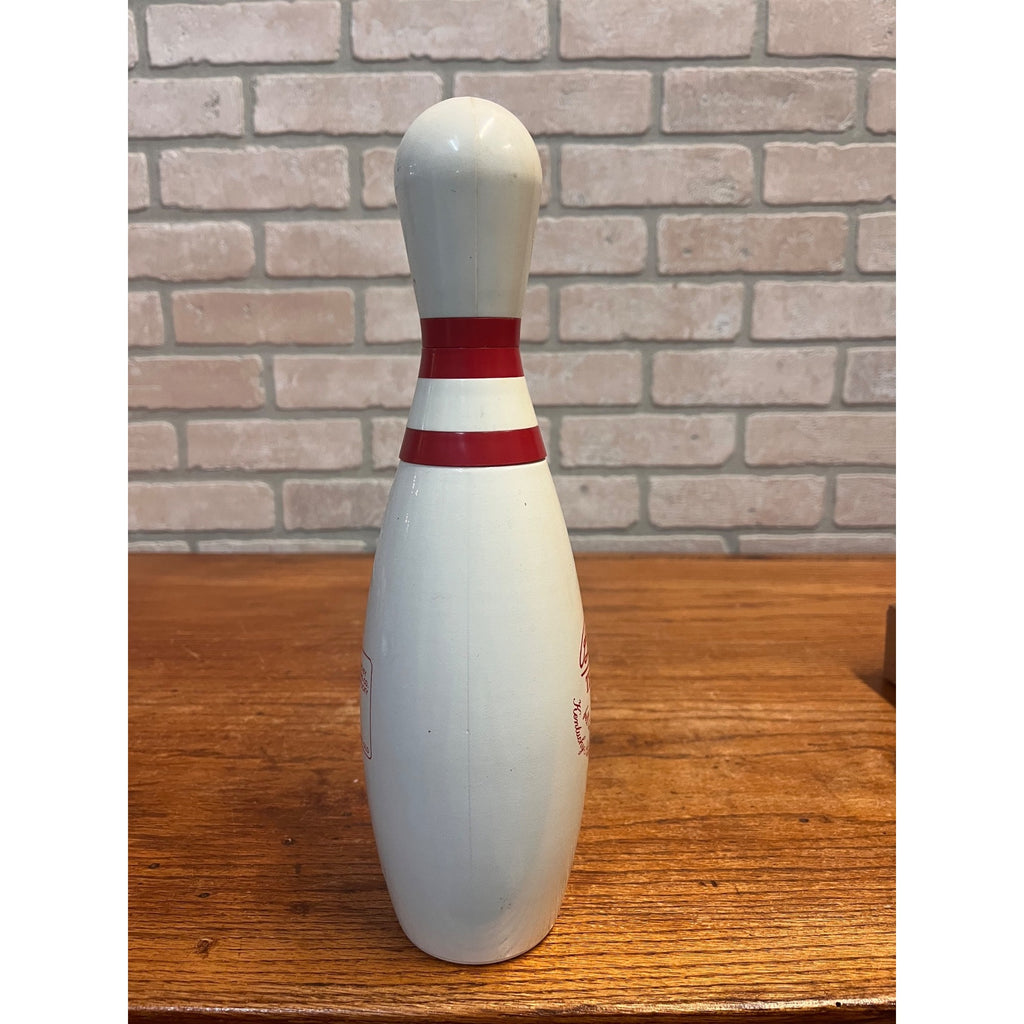 Vintage Beam’s Ten Pin 10 Year Bourbon Whiskey Bowling Pin Empty Bottle 750ml