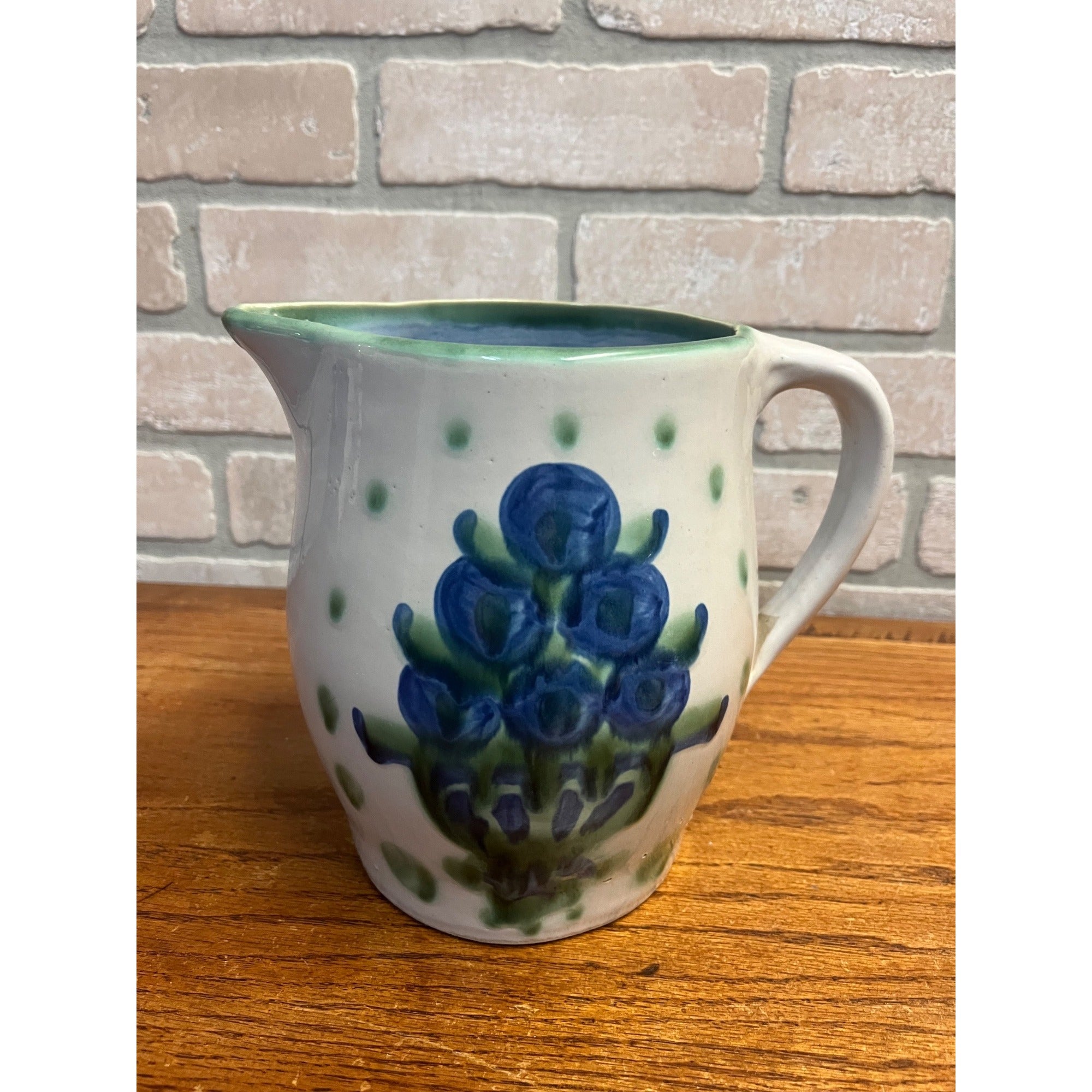 MA Hadley Mid Century Ceramic Pottery Pitcher Fruit Bowl Decor