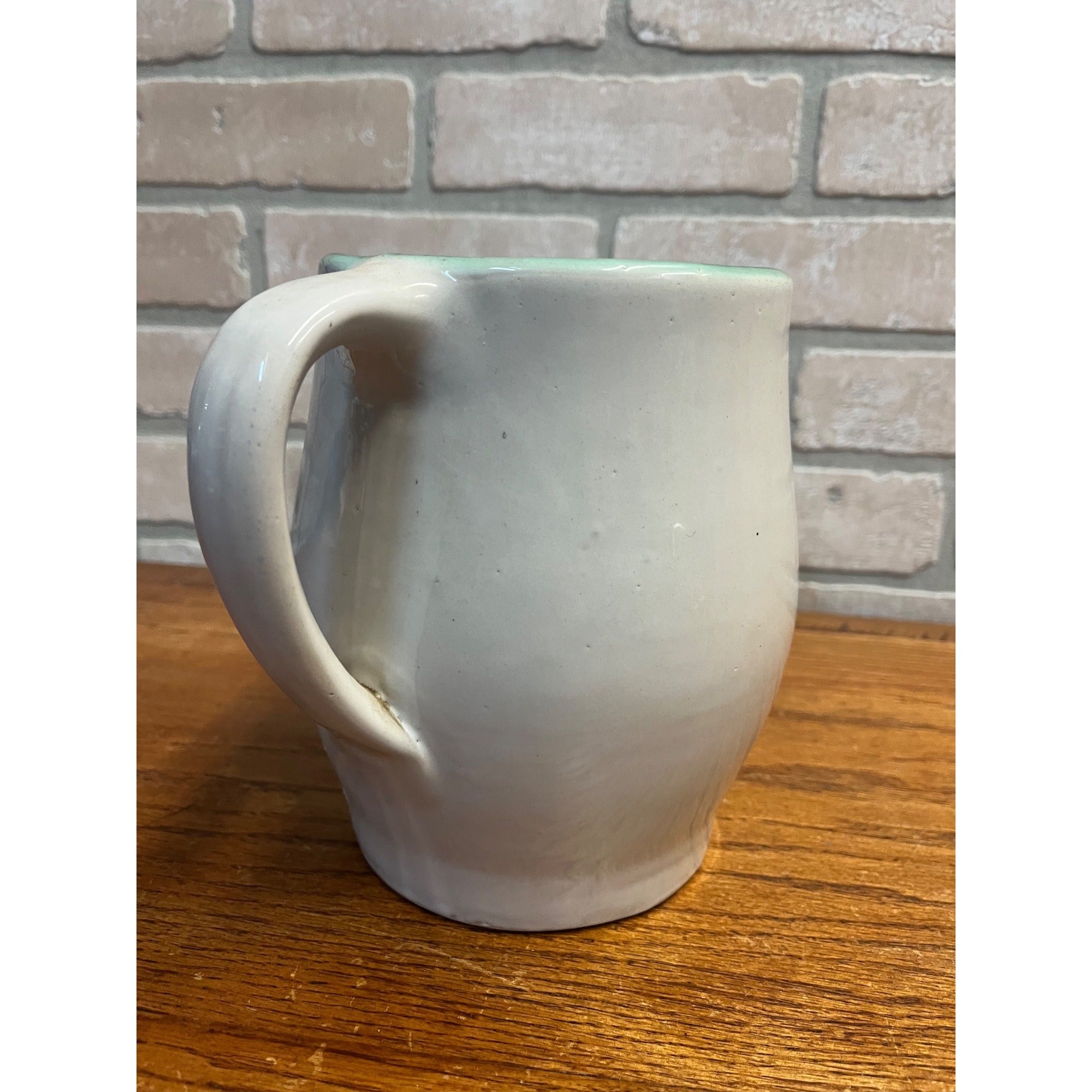 MA Hadley Mid Century Ceramic Pottery Pitcher Fruit Bowl Decor