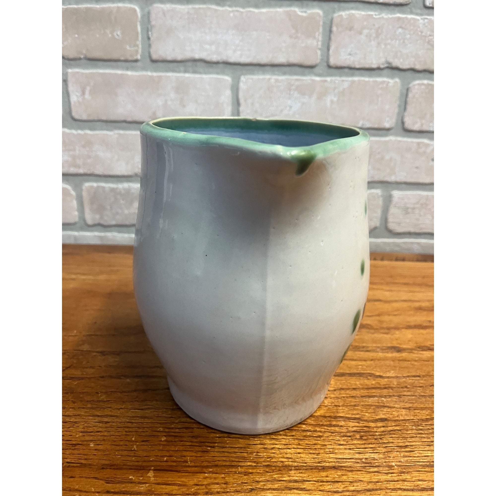 MA Hadley Mid Century Ceramic Pottery Pitcher Fruit Bowl Decor