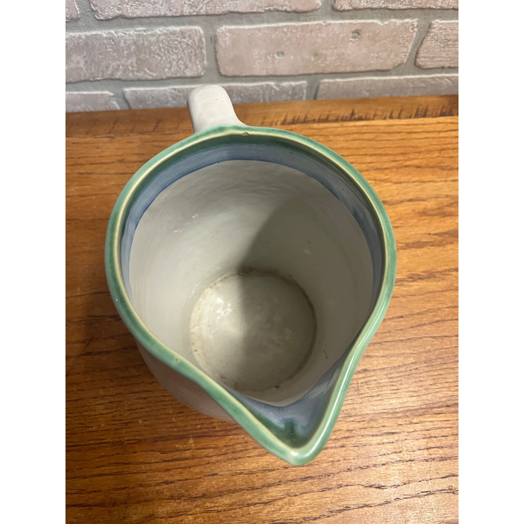 MA Hadley Mid Century Ceramic Pottery Pitcher Fruit Bowl Decor