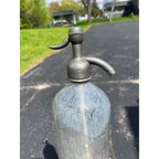 RARE Vintage 1930s Allouez Mineral Spring Co. Green Bay Wis. Clear Seltzer Bottle