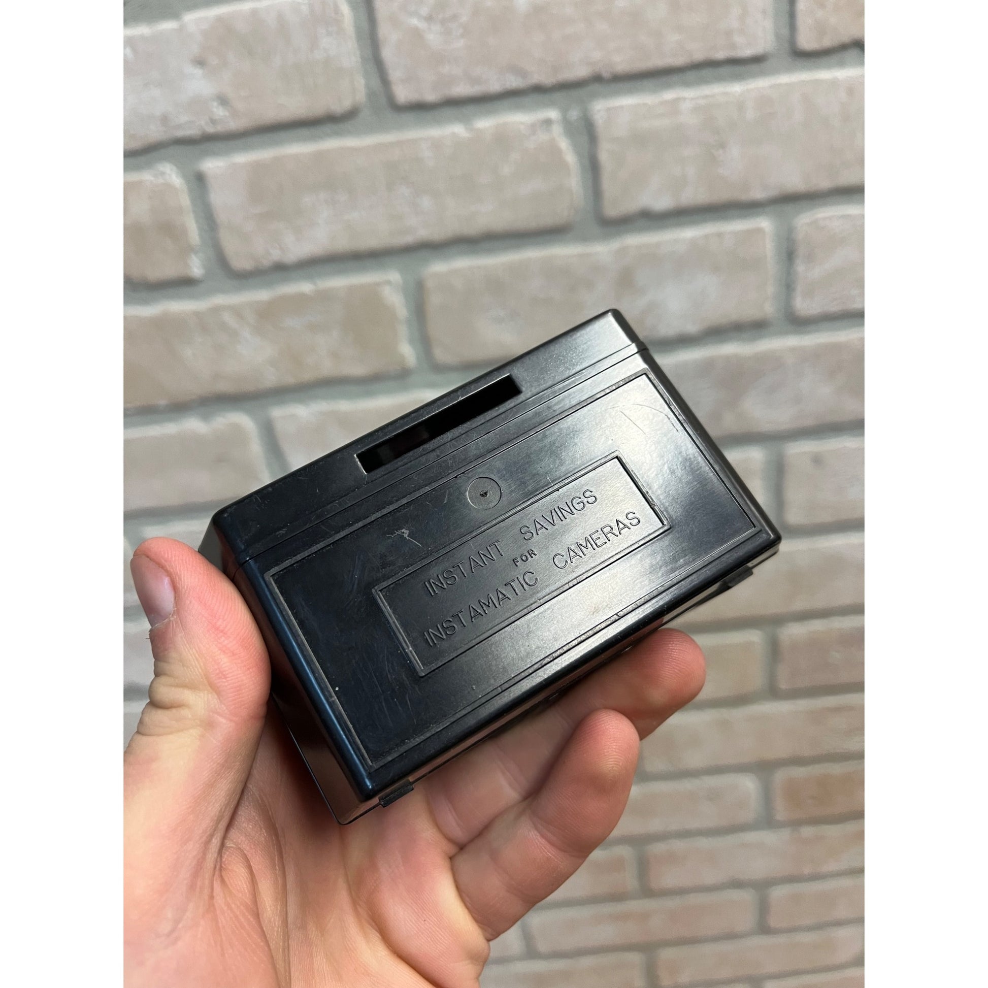 Vintage 1960s Kodak Instamatic Camera Hard Plastic Savings Coin Bank