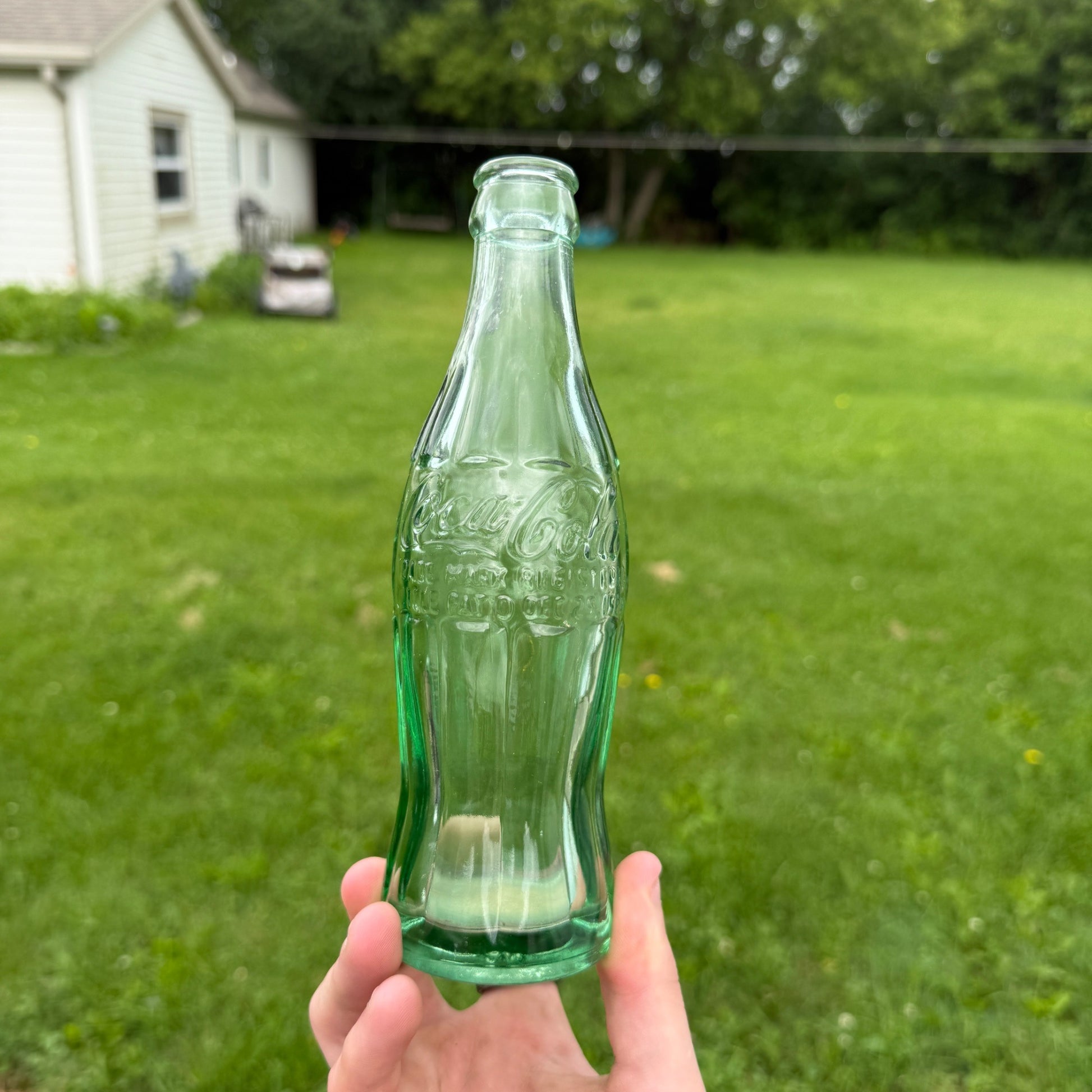 Vintage Coca Cola 6oz Hobbleskirt Bottle~ Goldsboro NC - Christmas Dec 25 1923