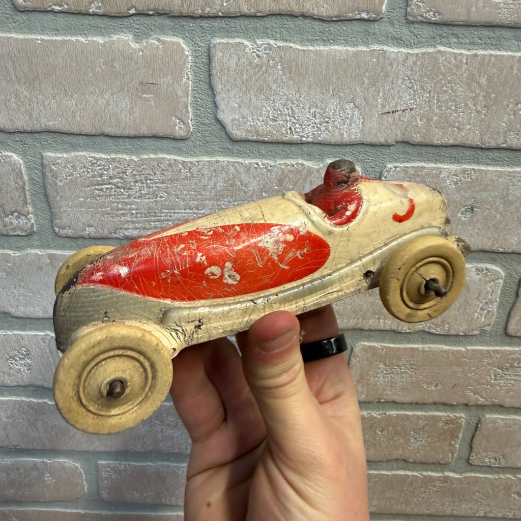 1940s Sun Rubber Race Car vintage hard midget racer