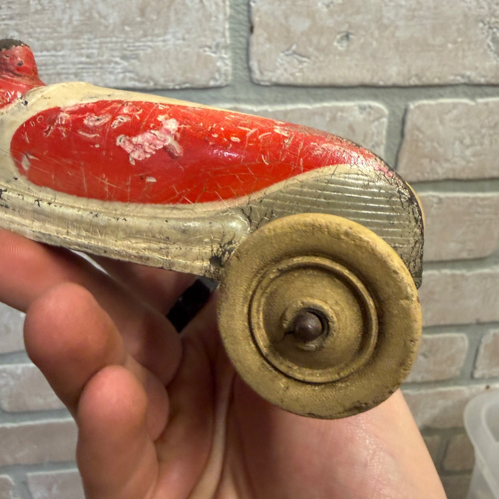 1940s Sun Rubber Race Car vintage hard midget racer