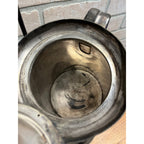 Antique Victorian Tilting Water Pitcher Silver Plated Pelton Bros Leaf Design