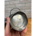 Antique Victorian Tilting Water Pitcher Silver Plated Pelton Bros Leaf Design