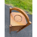 Antique 1920s Quarter Sawn Oak Wood Smokers Cabinet Stand Mission Arts & Crafts