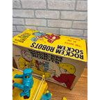 Vintage 1960's MARX ROCK 'EM SOCK 'EM ROBOTS Plastic Toy w/ Original Box
