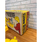 Vintage 1960's MARX ROCK 'EM SOCK 'EM ROBOTS Plastic Toy w/ Original Box