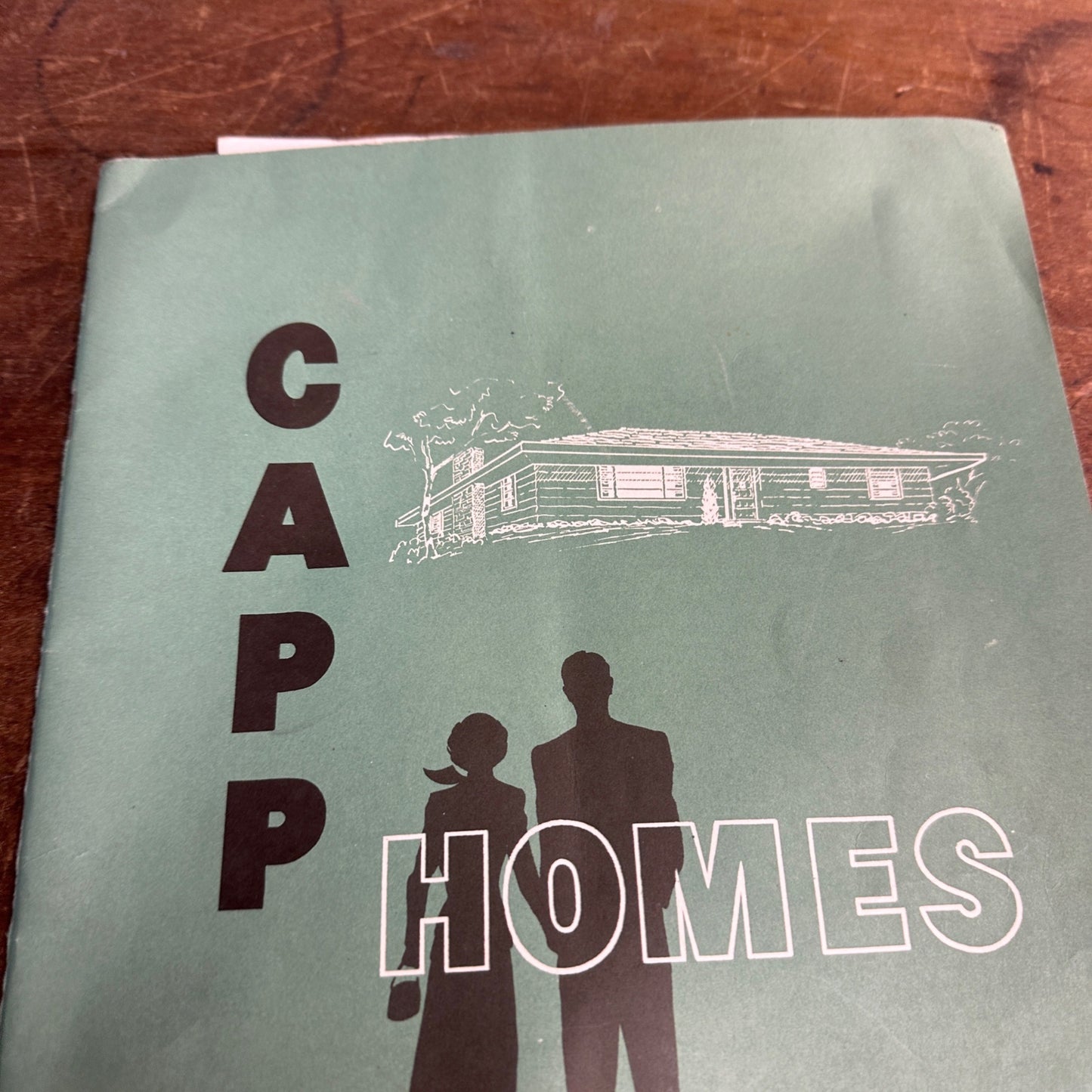 Capp Homes 1970s House Floor Plans Mid Century Modern Catalog MCM Booklet