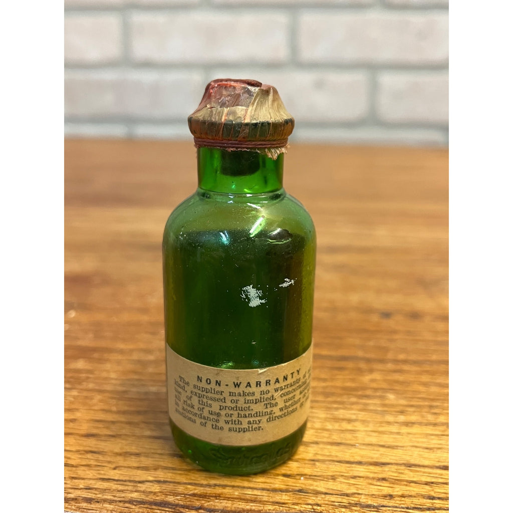 Antique Schieffelin & Co Methyl Salicylate Bottle Wax Seal Drugstore Label