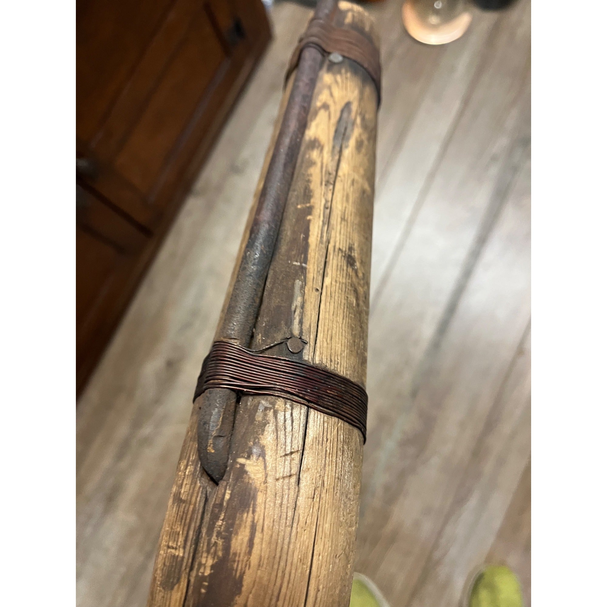 Antique Primitive Gaff Hay Cant Hook Logging Farm Tool 1800s Primitive Cabin Decor