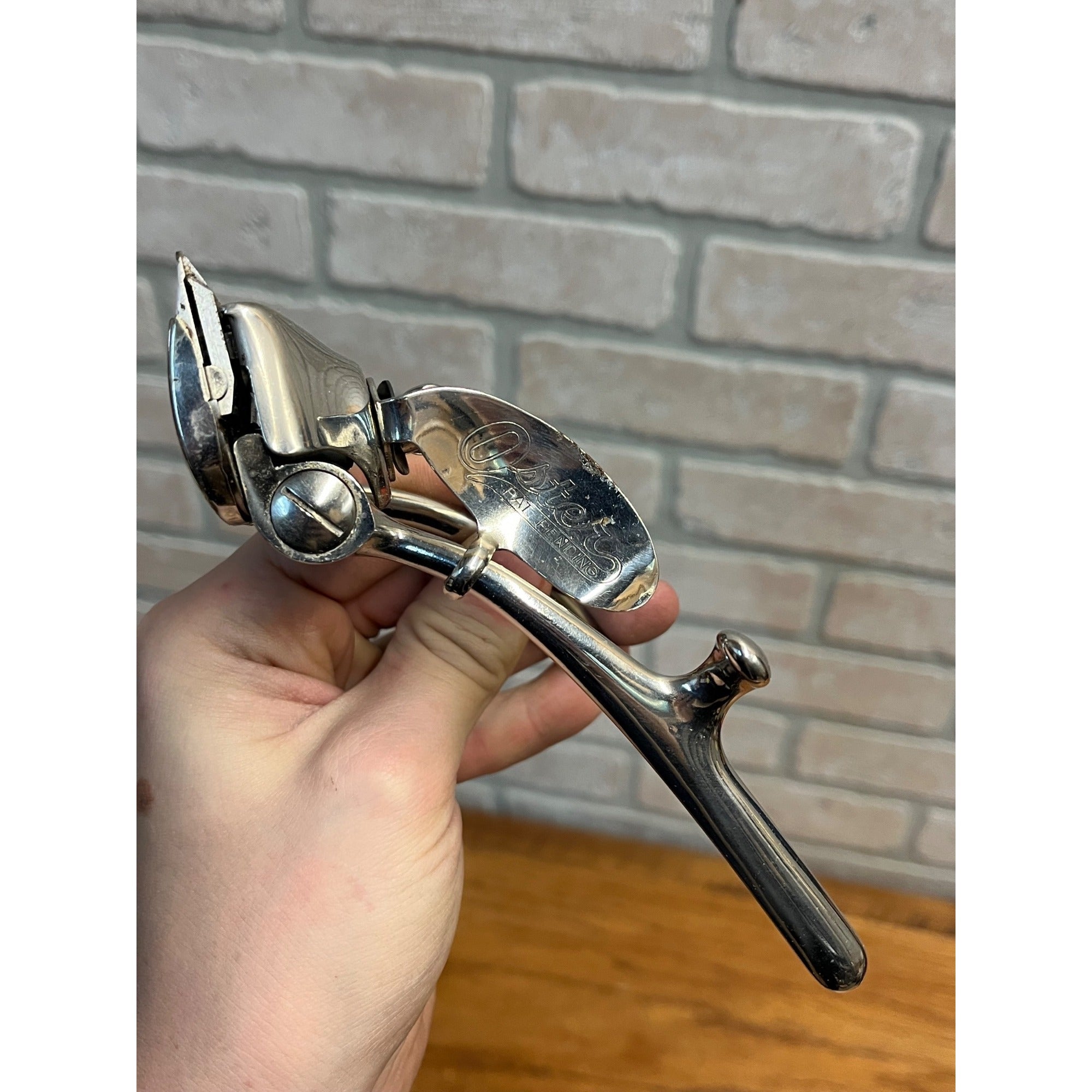 Vintage 1930s Oster Senator Hair Clipper Barber Hand Held Original Box - Racine