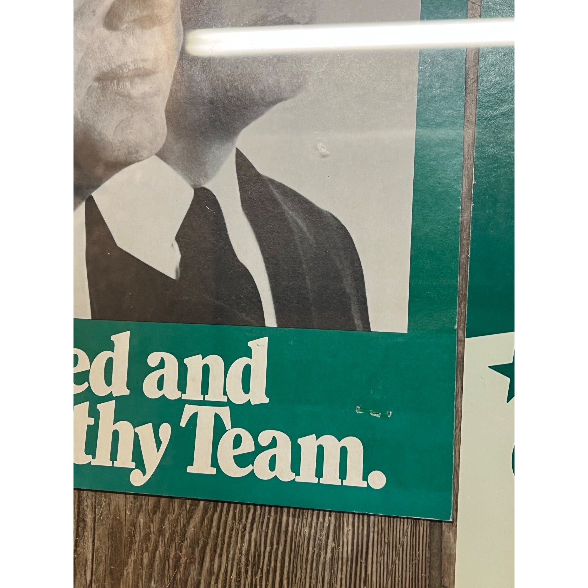 Vintage 1980 Jimmy Carter Mondale Jugate Campaign Cardstock Rally Posters Lot