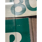 Vintage 1980 Jimmy Carter Mondale Jugate Campaign Cardstock Rally Posters Lot
