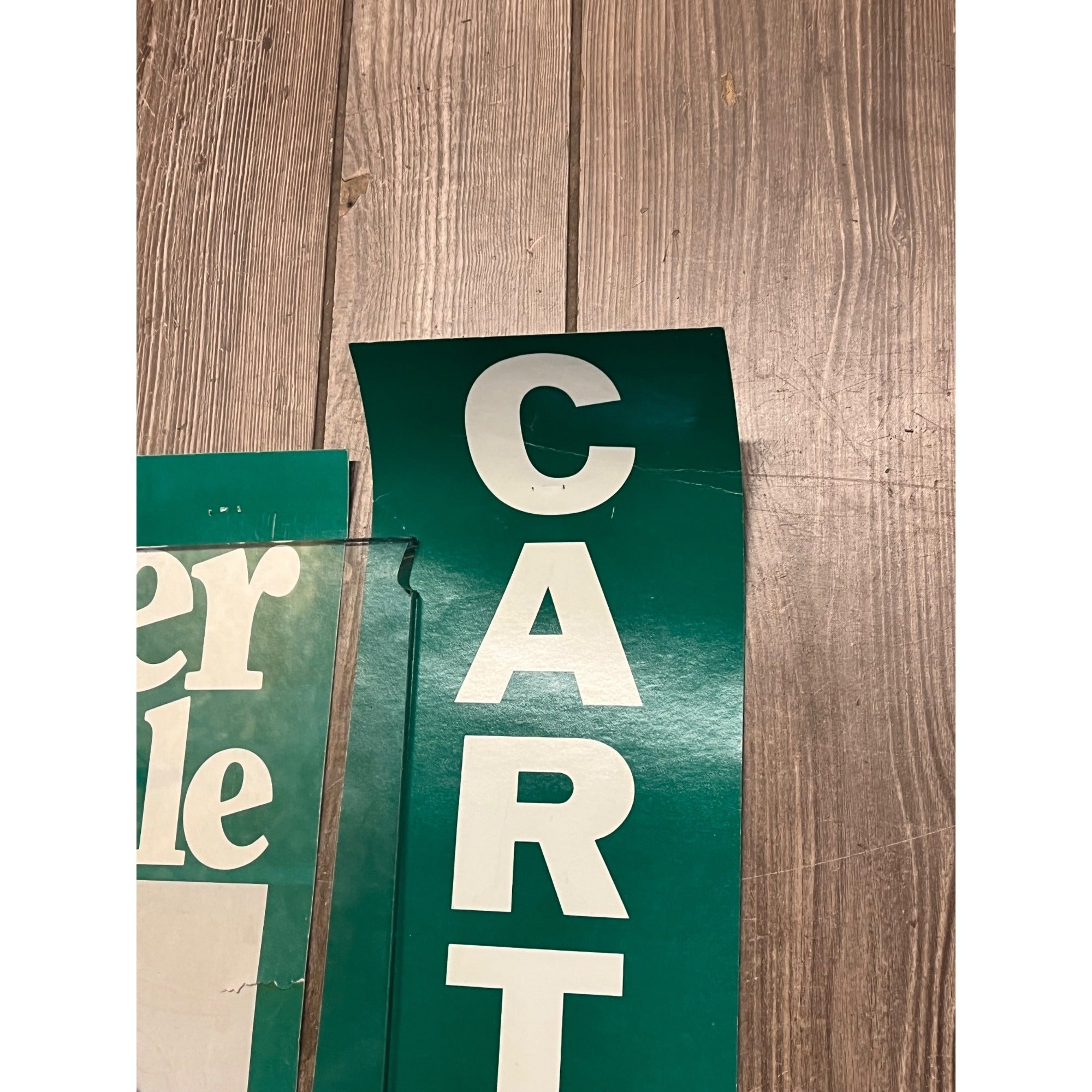 Vintage 1980 Jimmy Carter Mondale Jugate Campaign Cardstock Rally Posters Lot