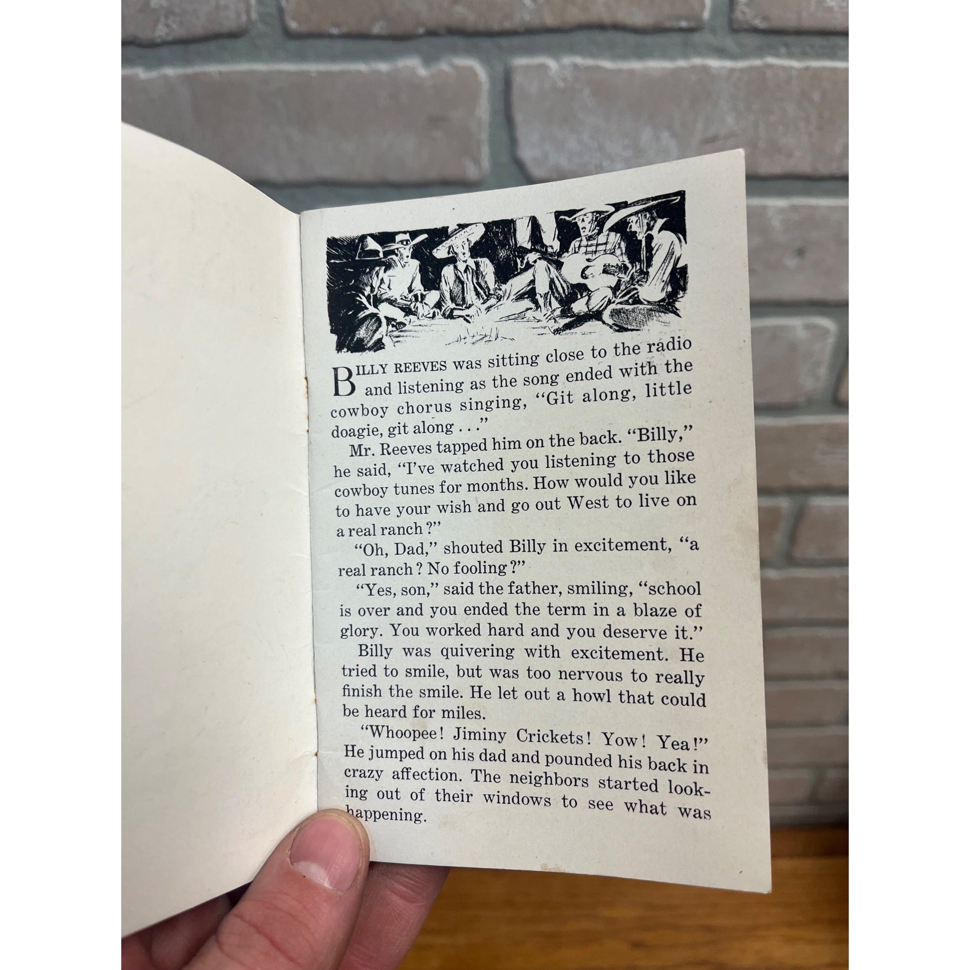 Vintage 1930s Crompton Richmond Clothing Billy Reeves Adventure Book Advertising