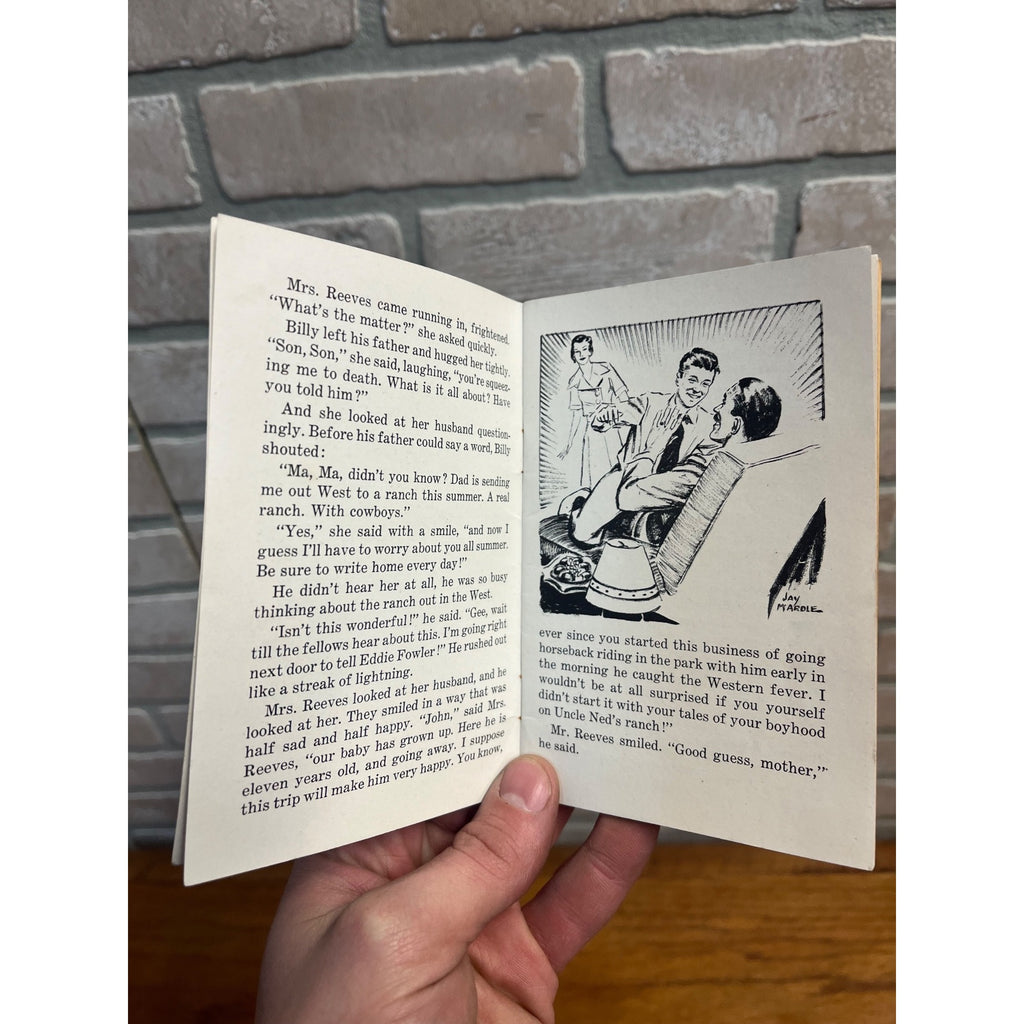Vintage 1930s Crompton Richmond Clothing Billy Reeves Adventure Book Advertising