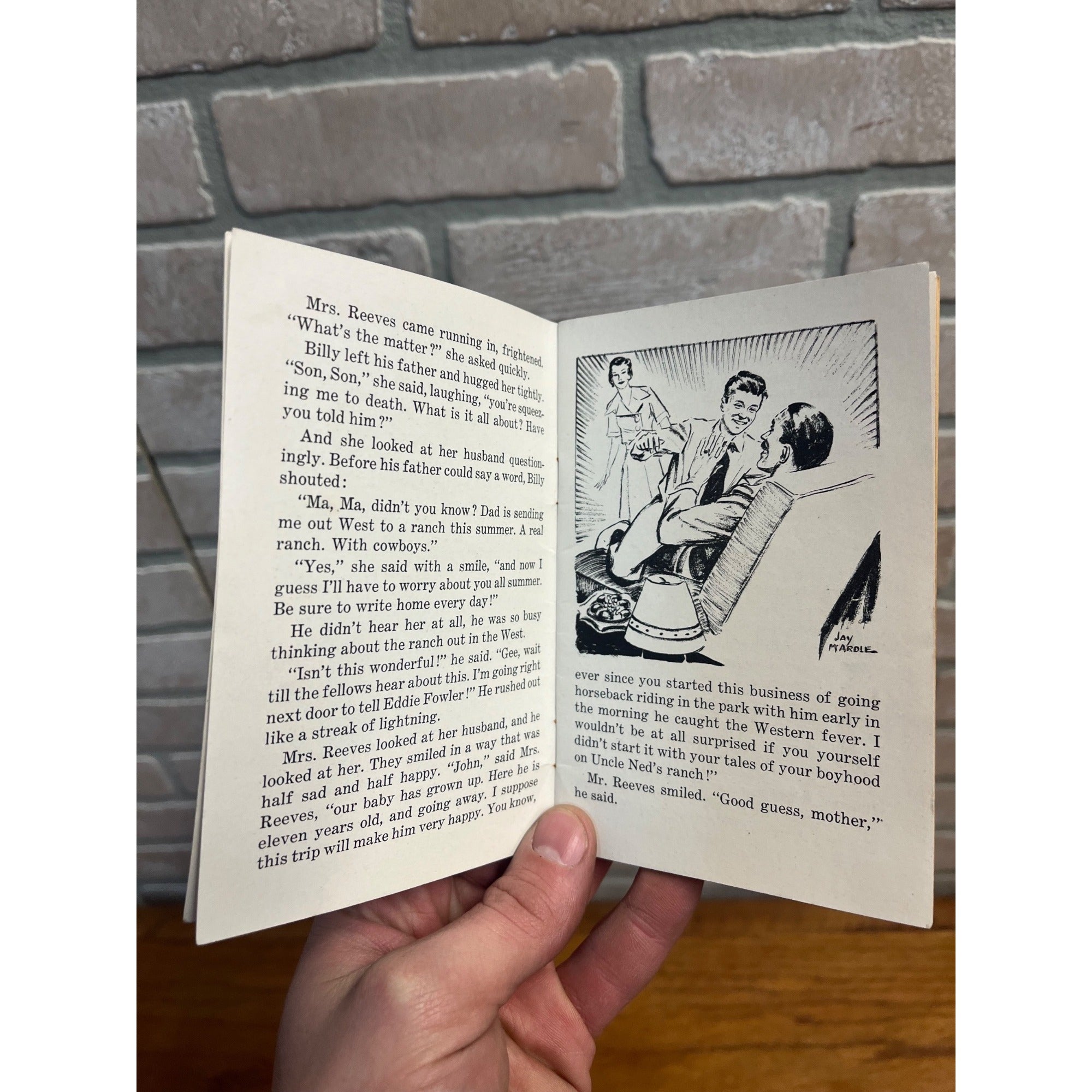 Vintage 1930s Crompton Richmond Clothing Billy Reeves Adventure Book Advertising