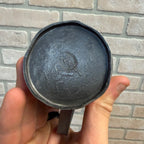 Antique Deciliter Pewter Lead Tankard Mug Measuring Cups - 1/2 Liter - As-Is