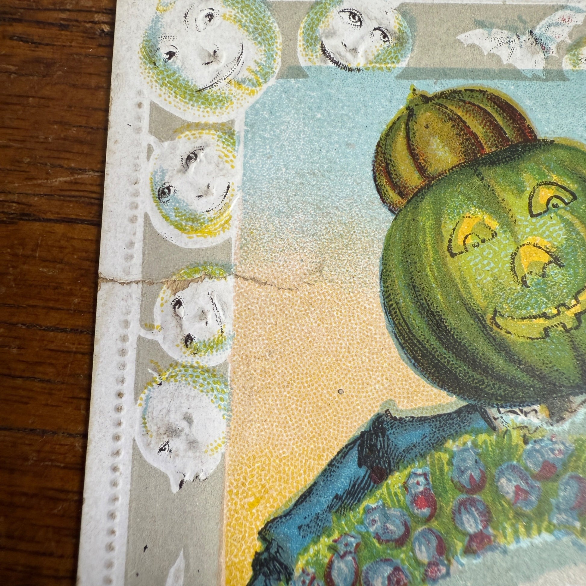 HALLOWEEN POSTCARD BY GOTTSCHALK SERIES 1028