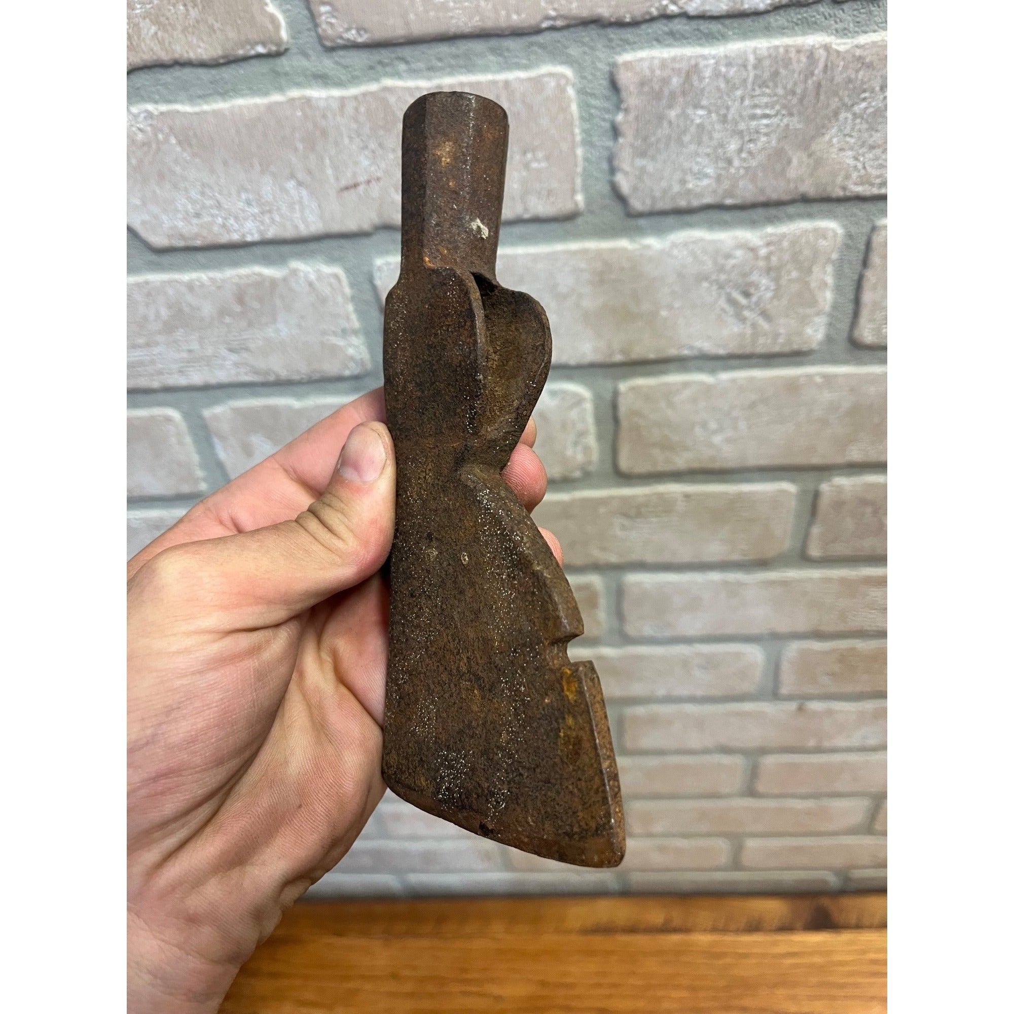 Vintage Carpenter's Hatchet Axe Head Single Bit w/ Hammer Head 1lb - Restore